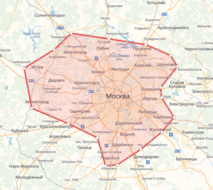 Зона действий выездной диагностики и автоподбора